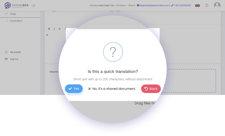 Fig.: Standard vs. Quick Translation