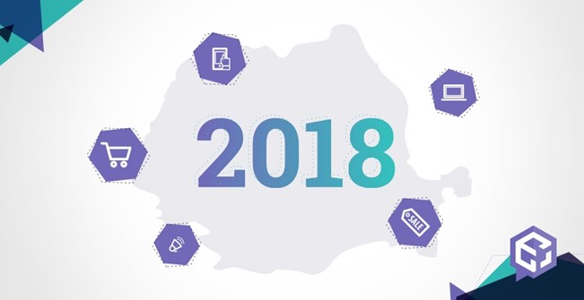 What was the year 2018 in Romanian ecommerce like?